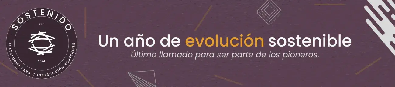 Banner un año de evolución sostenible